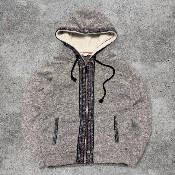 American Eagle Outfitters Tops - Vintage Y2K American Eagle Women's Aztec Zip Up Hoodie